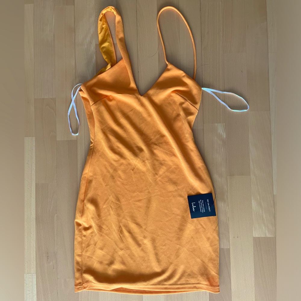 Lulu’s Orange Short Dress